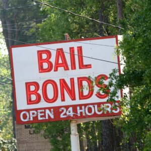 bail bonds sign