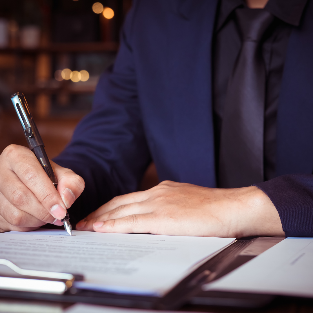 Discussing with a Bail Bondsman